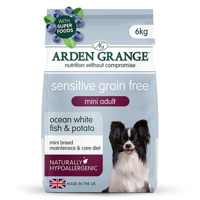 Paquet Arden Grange Mini Adulte Sensible – Poisson & Pommes de terre – 6 kg