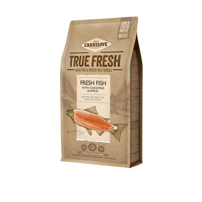 Paquet Carnilove - Croquettes Sans Céréales True Fresh au Poisson pour Chien