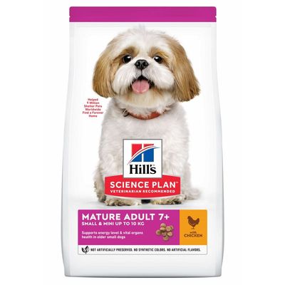 Paquet HILL'S - CHIEN SCIENCE PLAN ADULT MATURE 7+ SMALL MINI POULET