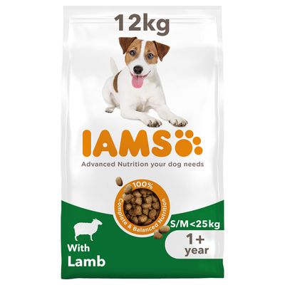 Paquet IAMS Advanced Nutrition Adult Small & Medium agneau pour chien