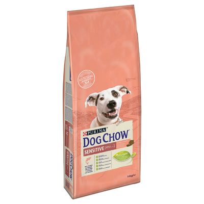 Paquet PURINA Dog Chow Adult Sensitive, saumon pour chien