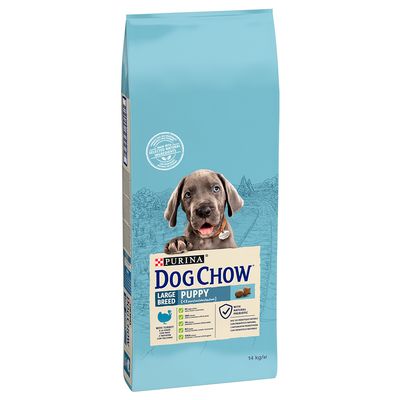 Paquet PURINA Dog Chow Puppy Large Breed, dinde pour chiot