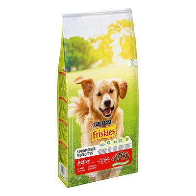 Paquet PURINA Friskies Adult Active bœuf pour chien