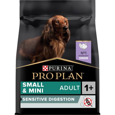 Paquet PURINA PRO PLAN Small & Mini Adult Sensitive Digestion sans céréales
