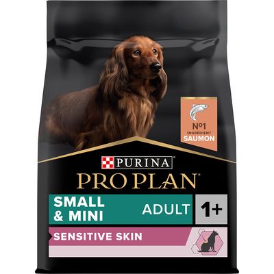Paquet PURINA PRO PLAN Small & Mini Adult Sensitive Skin pour chien