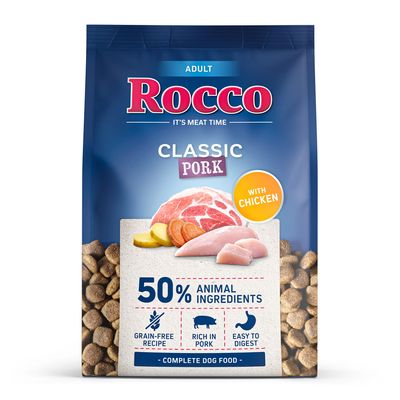 Paquet Rocco Adult Classic Porc avec poulet