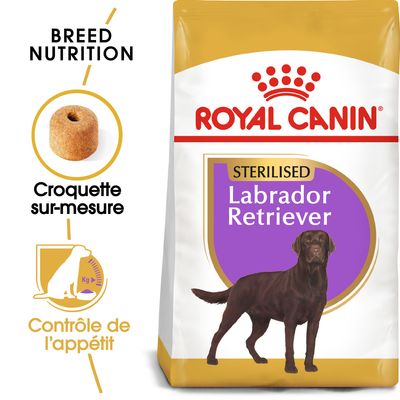 Paquet Royal Canin Labrador Retriever Adult Sterilised pour chien
